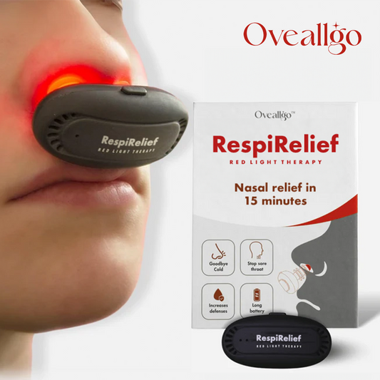 Oveallgo™ RespiRelief Red Light Nasal Therapy Instrument 🔥