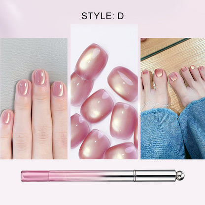 🥳2026 HOT SALE 50% OFF!💝💫All-in-One Cat Eye Nail Gel Pen – Get a hypnotic cat-eye effect in one stroke! Magnetic gel. lasting shine. salon magic at home.