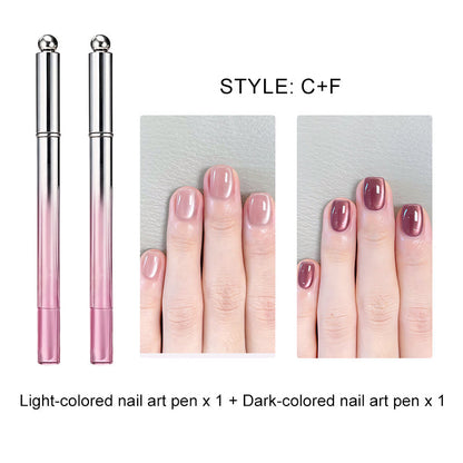🥳2026 HOT SALE 50% OFF!💝💫All-in-One Cat Eye Nail Gel Pen – Get a hypnotic cat-eye effect in one stroke! Magnetic gel. lasting shine. salon magic at home.