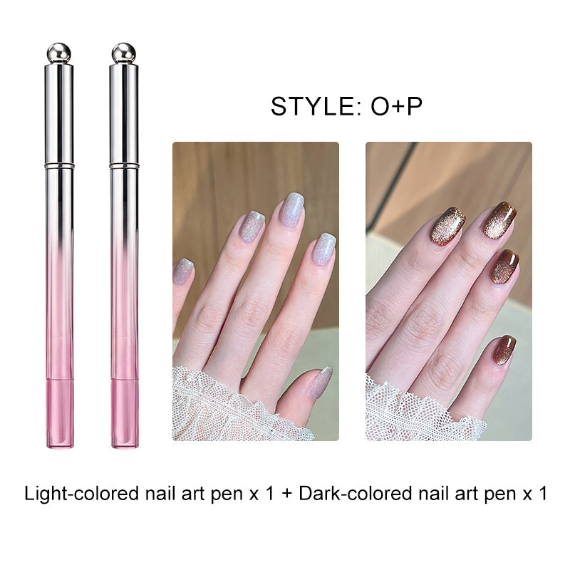 🥳2026 HOT SALE 50% OFF!💝💫All-in-One Cat Eye Nail Gel Pen – Get a hypnotic cat-eye effect in one stroke! Magnetic gel. lasting shine. salon magic at home.