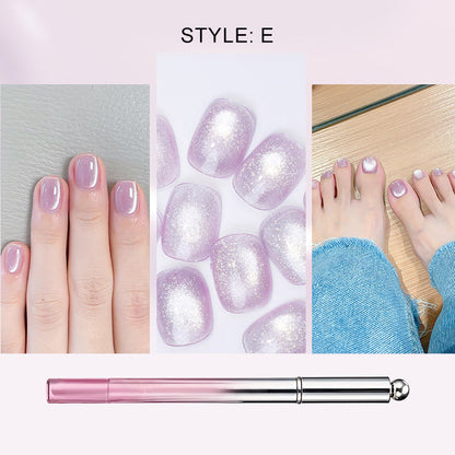 🥳2026 HOT SALE 50% OFF!💝💫All-in-One Cat Eye Nail Gel Pen – Get a hypnotic cat-eye effect in one stroke! Magnetic gel. lasting shine. salon magic at home.