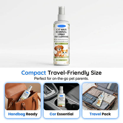 Pet Hair Removal Spray – 50% OFF Fur Loosening Spray for Clothes, Sofas & Fabrics