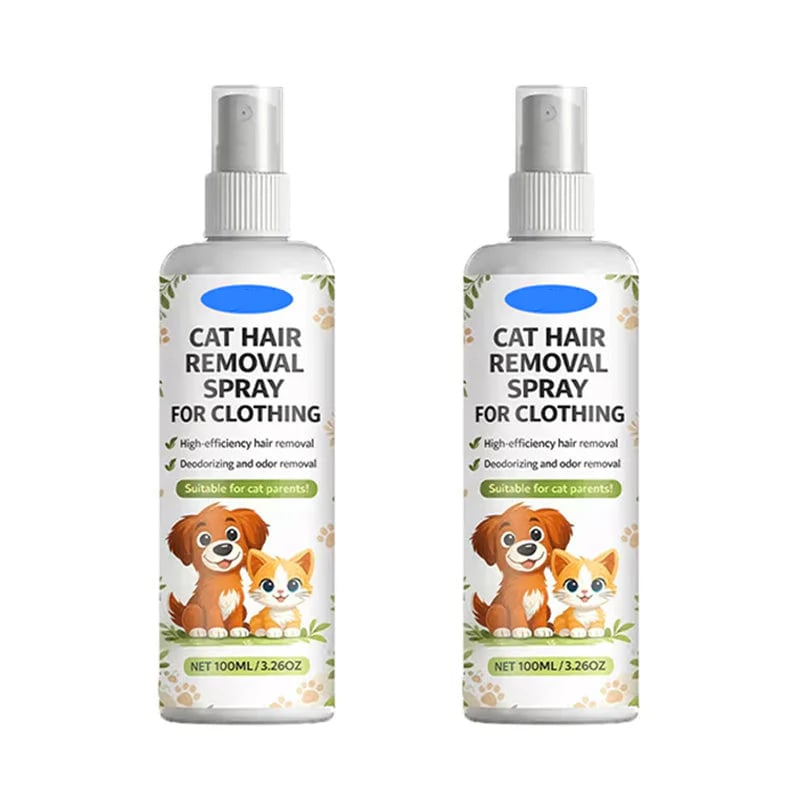 Pet Hair Removal Spray – 50% OFF Fur Loosening Spray for Clothes, Sofas & Fabrics