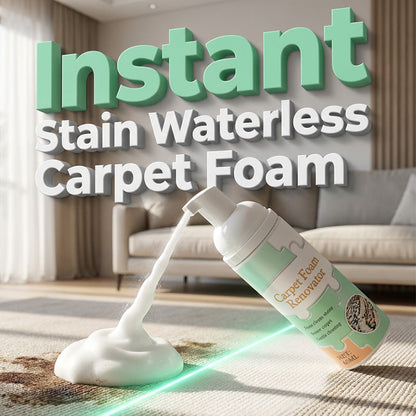 Waterless Carpet Cleaning Foam