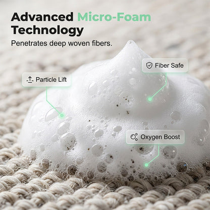 Waterless Carpet Cleaning Foam