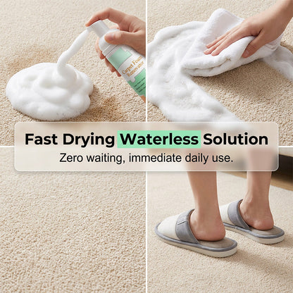 Waterless Carpet Cleaning Foam