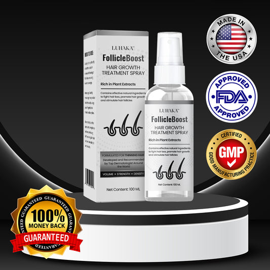 Luhaka™ FollicleBoost Hair Growth Treatment Spray (Made in US)