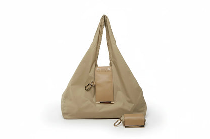 Compact Foldable Tote| Clip-On Travel Bag