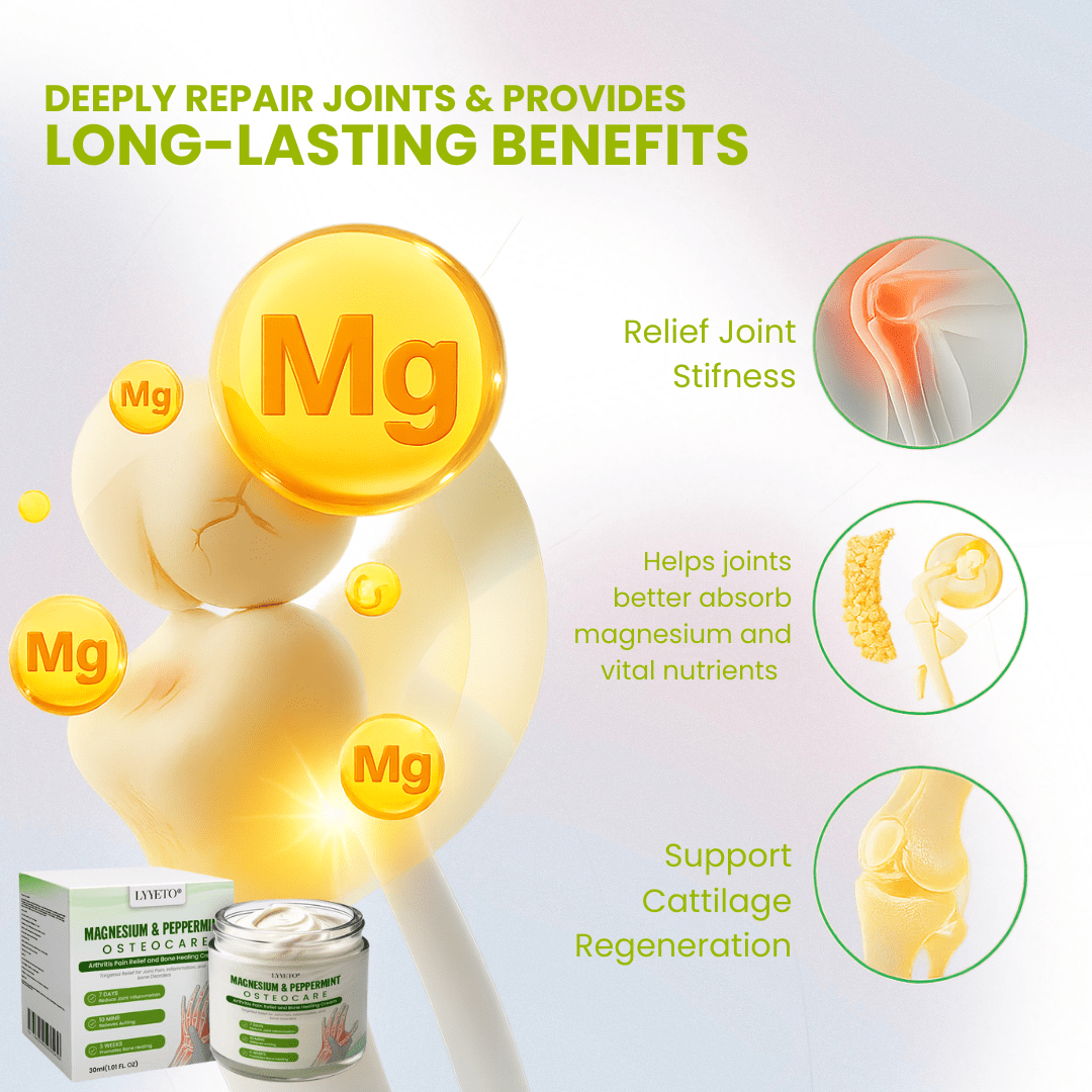 Lyyeto® Magnesium & Peppermint OsteoCare