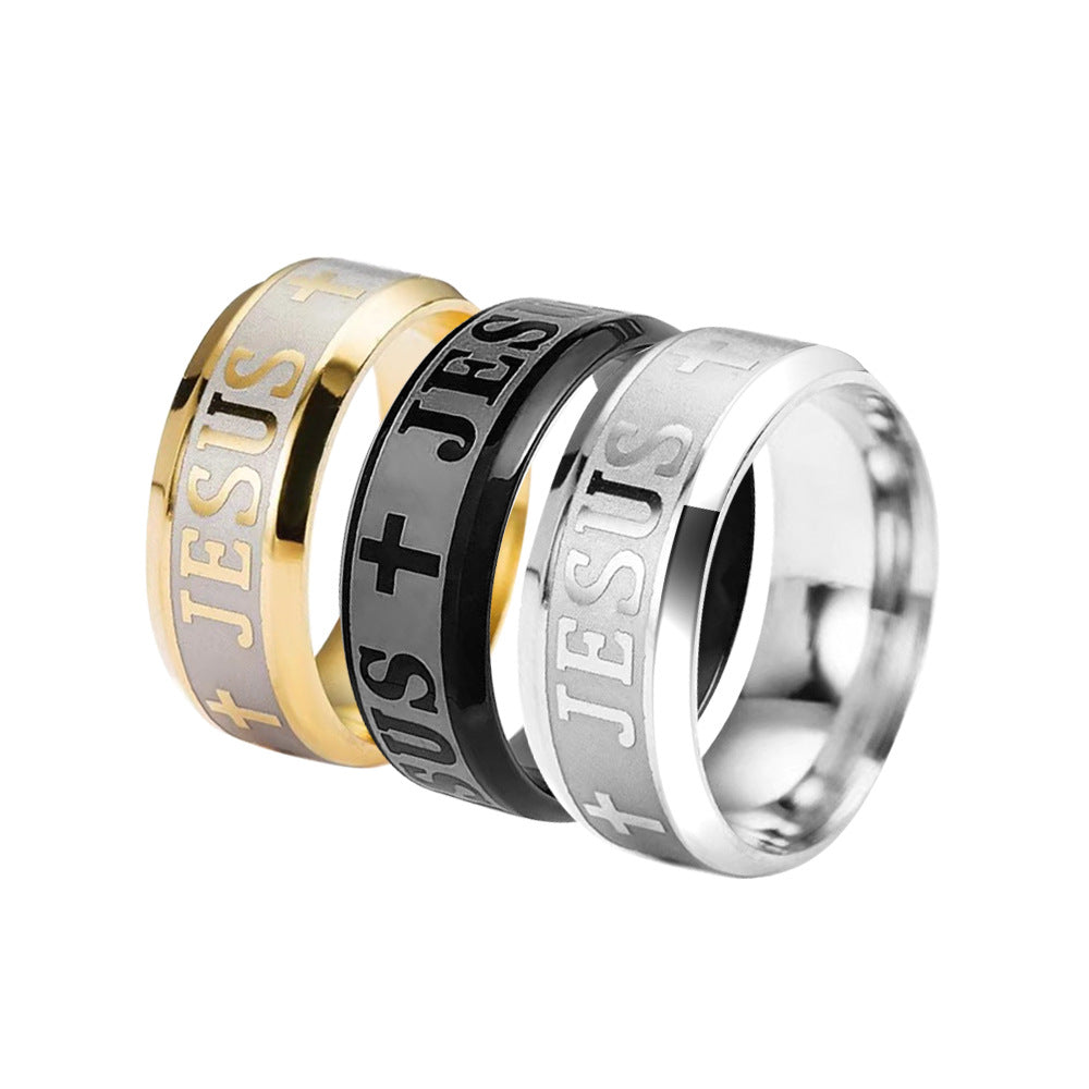 CZTICLE® Jesus Cross Ring