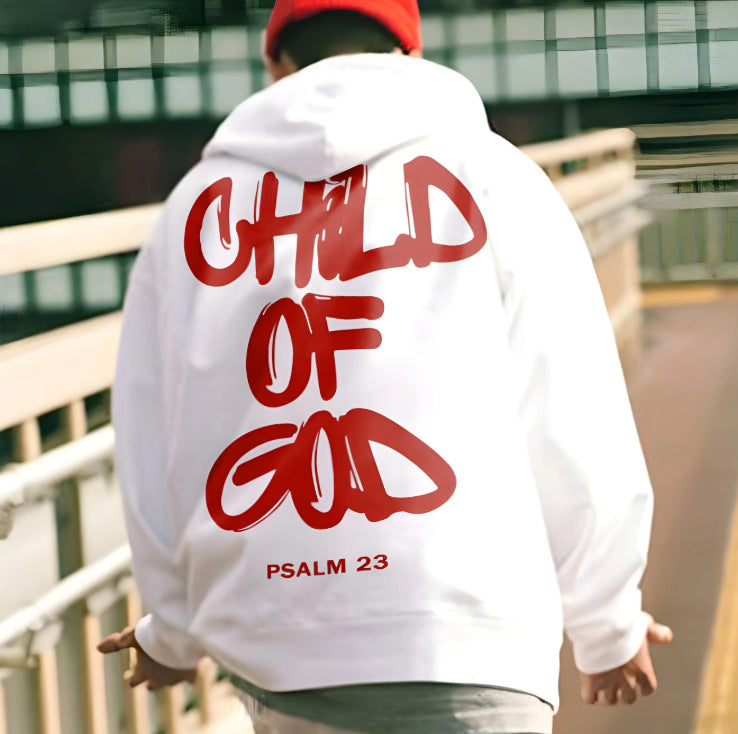 Nawaru® Child of God" Hoodie - Psalm 23 specification view