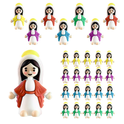 CZTICLE® Mini Santa Maria Figurines (50-Piece/Set)