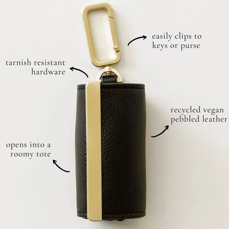 Compact Foldable Tote| Clip-On Travel Bag