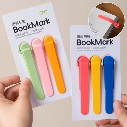 Automatic bookmark close-up