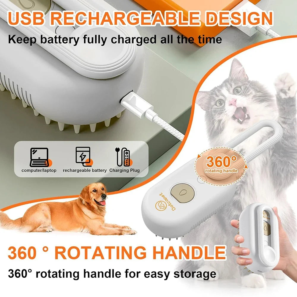 Pet Steam Brush