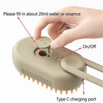 Pet Steam Brush