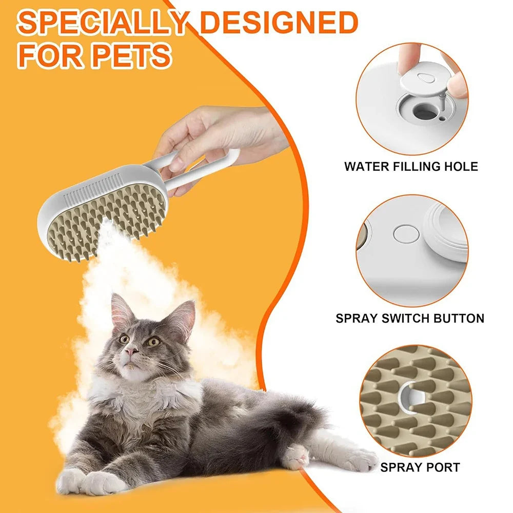 Pet Steam Brush