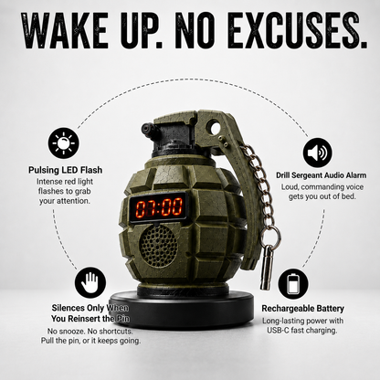Veteran’s Reveille™ Tactical Alarm Clock