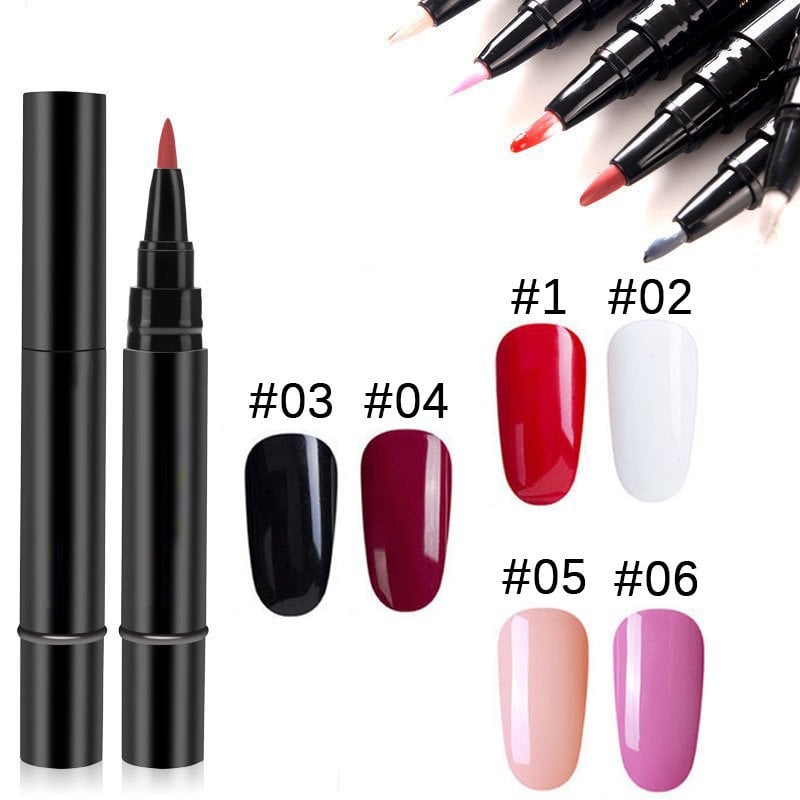 ✨ The Viral One Step Nail Gel Pen Deal – BOGO + Free Mini UV Nail Lamp 💡
