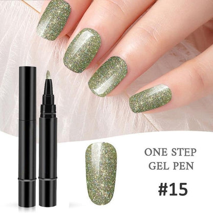 ✨ The Viral One Step Nail Gel Pen Deal – BOGO + Free Mini UV Nail Lamp 💡