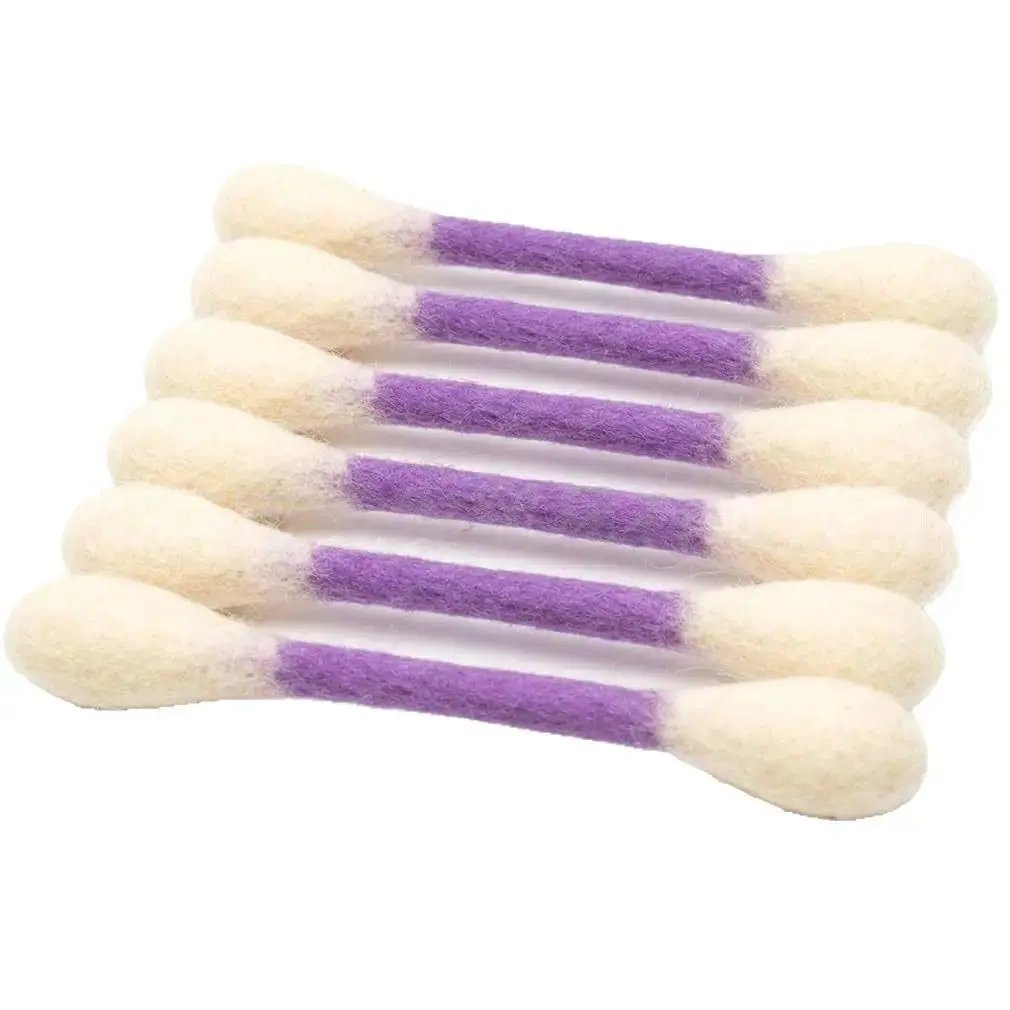 Purple giant swab cat toy
