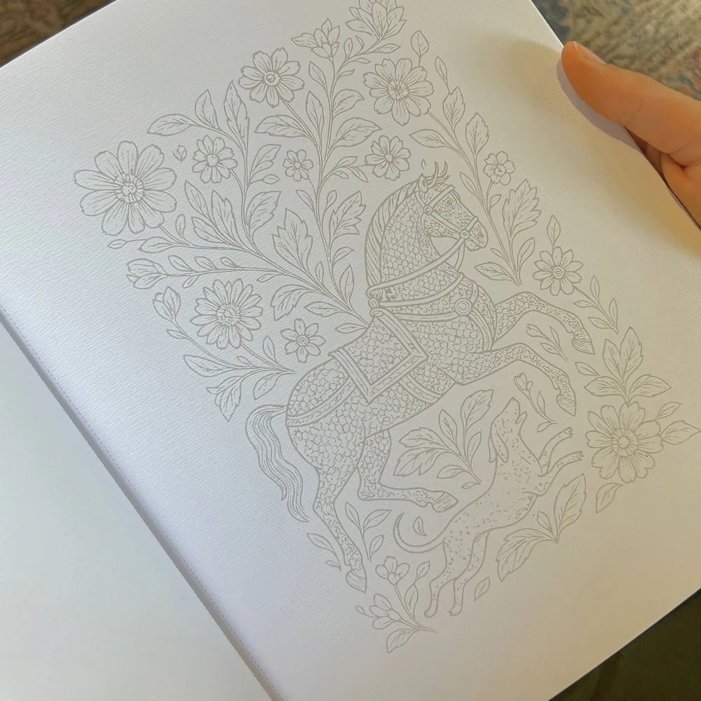 💕 Limited Time 50% OFF – Ink Tracing Reverse Coloring Book for Relaxing Creative Therapy