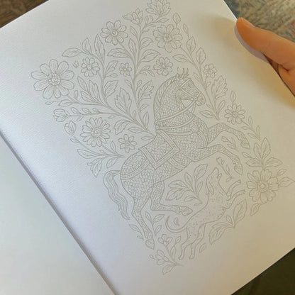 💕 Limited Time 50% OFF – Ink Tracing Reverse Coloring Book for Relaxing Creative Therapy