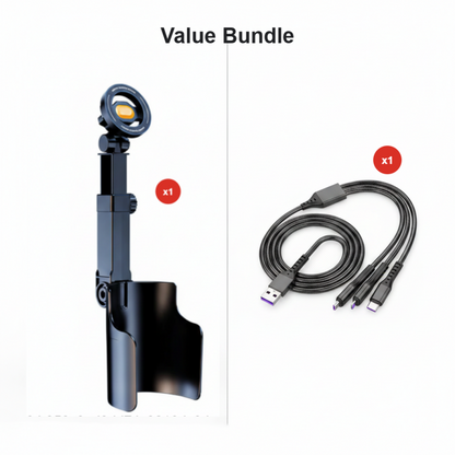 Car Cup Holder Phone Mount – 360° Adjustable. Strong N52 Magnet. One-Hand Operation. Fits All Phones. Stable Magnetic & Clamp Models for Safe Driving