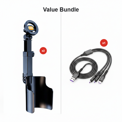 Car Cup Holder Phone Mount – 360° Adjustable. Strong N52 Magnet. One-Hand Operation. Fits All Phones. Stable Magnetic & Clamp Models for Safe Driving