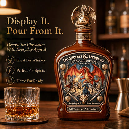Dungeons & Dragons 50th Anniversary Decanter Bottle