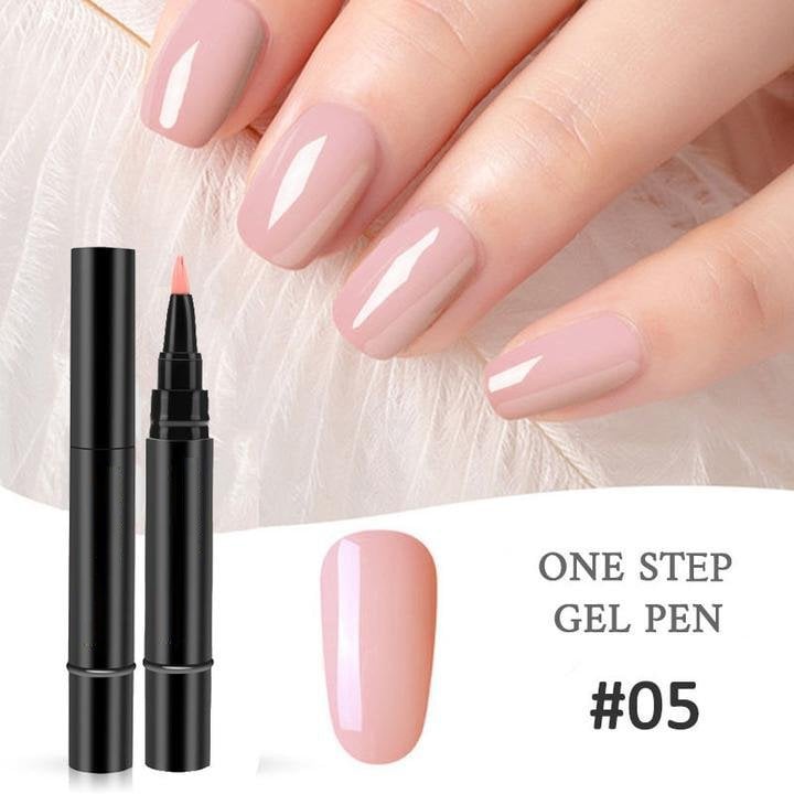 ✨ The Viral One Step Nail Gel Pen Deal – BOGO + Free Mini UV Nail Lamp 💡