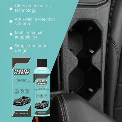 Car plastic restorer auto detailing usage