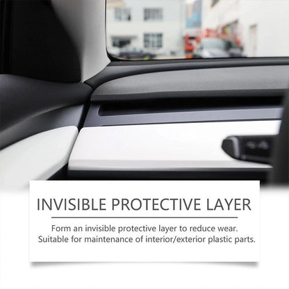 Car plastic restorer product package display