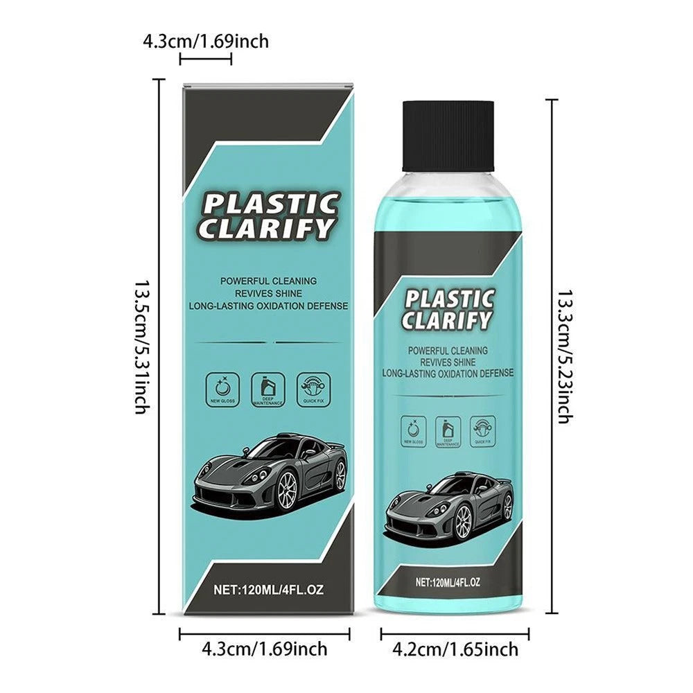 Car plastic trim restorer 120mL size information