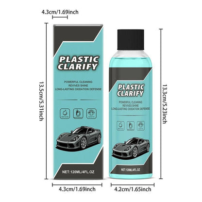 Car plastic trim restorer 120mL size information