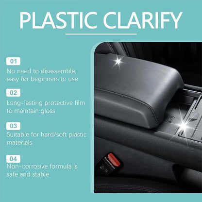 Car plastic restorer suitable car plastic surfaces