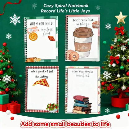 Christmas gift card album book memory pages