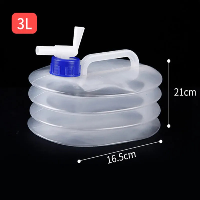 3 liter collapsible water container dimensions