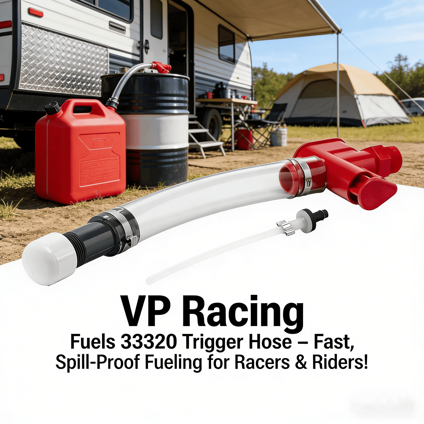 VP Racing Fuels 33320 Trigger Hose – Fast. Spill-Proof Fueling for Racers & Riders!