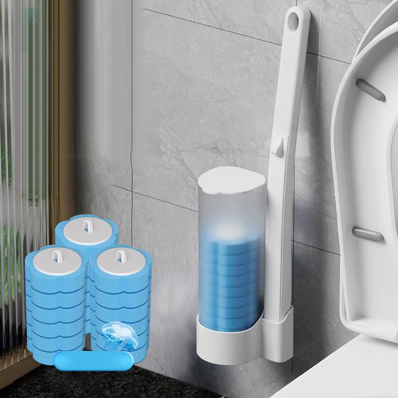 🔥LAST DAY SALE ＄16.99!!⚡50K+ SOLD!🚽💦Hands-Free Cleaning Gadget🧽Disposable toilet cleaning tool💦