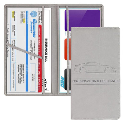 🚘Never Dig Through Your Glove Box Again – Car Registration & Insurance Card Holder