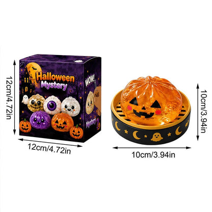 🎃 Halloween Dumpling Squishy Toy – Cute Squeeze Toy for Stress Relief & Spooky Fun
