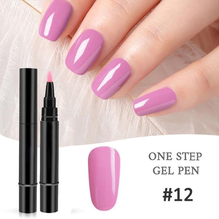 ✨ The Viral One Step Nail Gel Pen Deal – BOGO + Free Mini UV Nail Lamp 💡