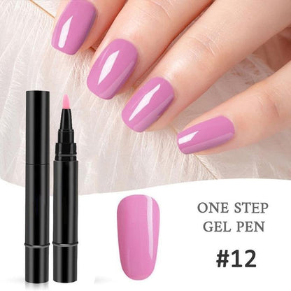 ✨ The Viral One Step Nail Gel Pen Deal – BOGO + Free Mini UV Nail Lamp 💡
