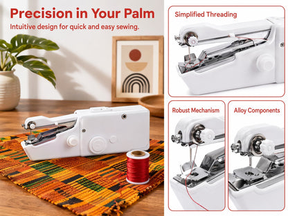 Mini electric sewing machine details