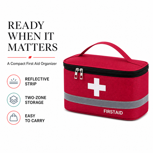 All-in-One Waterproof Emergency Medical Kit for Travel and Everyday Safety