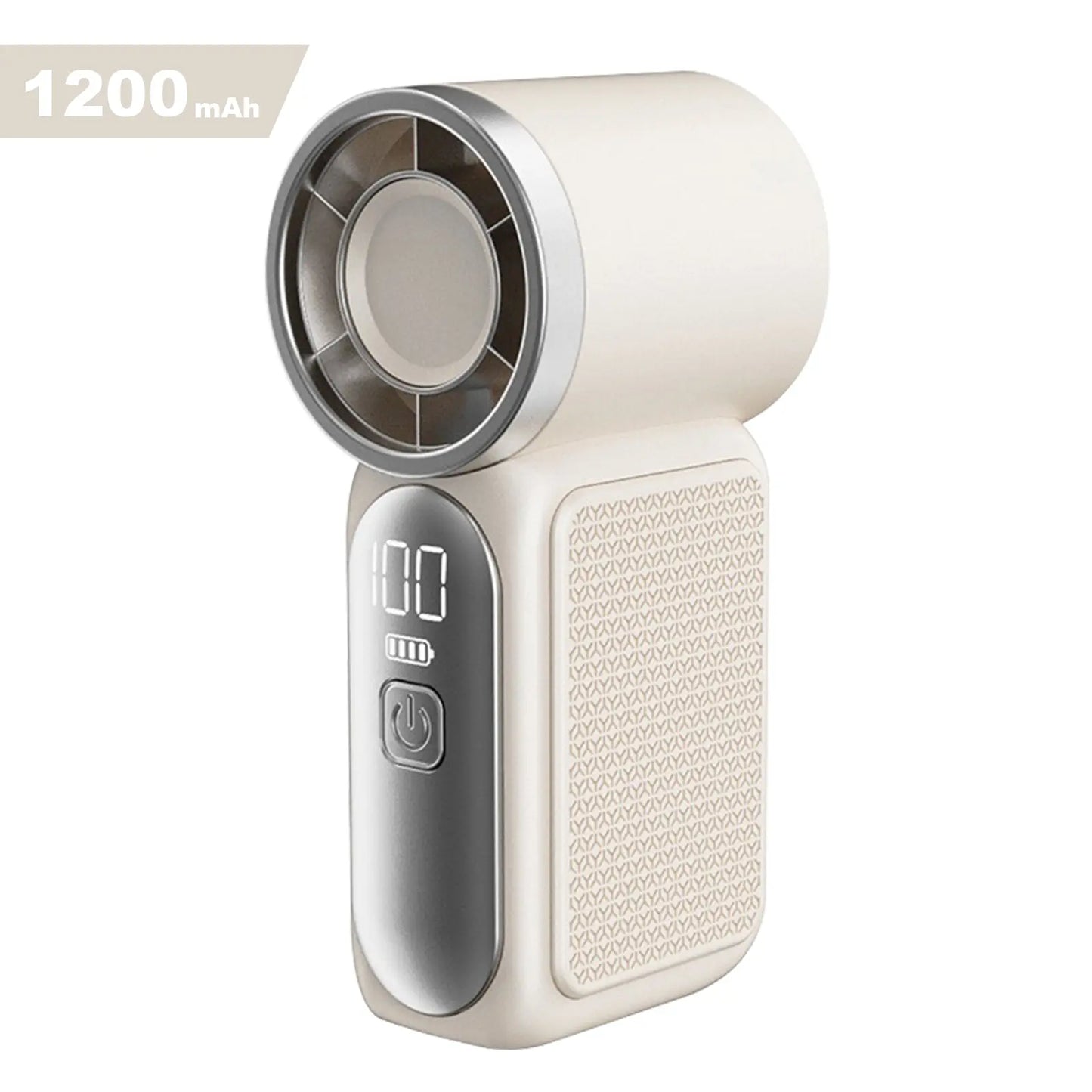 ❄️ Small Enough for Your Pocket, Powerful Enough for Summer – 6-Speed Handheld Fan