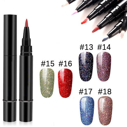 ✨ The Viral One Step Nail Gel Pen Deal – BOGO + Free Mini UV Nail Lamp 💡
