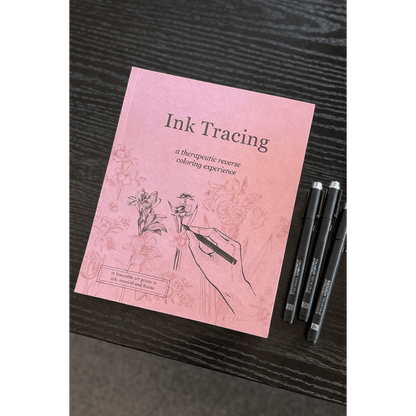💕 Limited Time 50% OFF – Ink Tracing Reverse Coloring Book for Relaxing Creative Therapy
