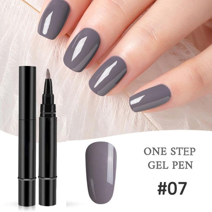✨ The Viral One Step Nail Gel Pen Deal – BOGO + Free Mini UV Nail Lamp 💡